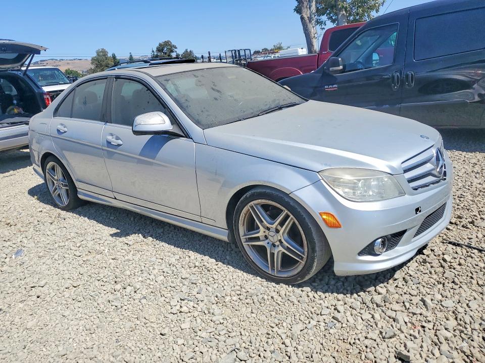 2009 Mercedes-benz C მანქანა იყიდება აუქციონზე, vin: WDDGF54X19F208289, აუქციონის ნომერი: 54321566