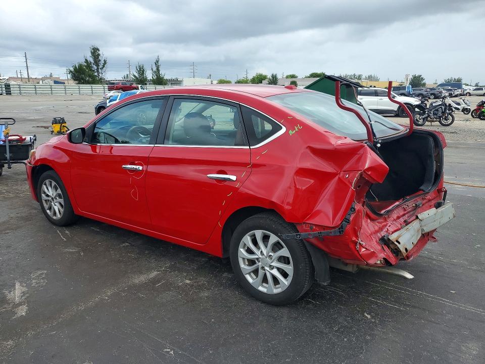 53777436 :رقم المزاد ، 3N1AB7AP0JL612502 vin ، 2018 Nissan Sentra مزاد بيع