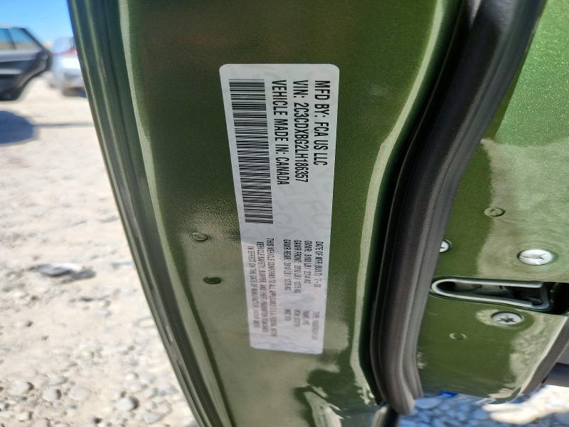 53644456 :رقم المزاد ، 2C3CDXBG2LH186357 vin ، 2020 Dodge Charger مزاد بيع