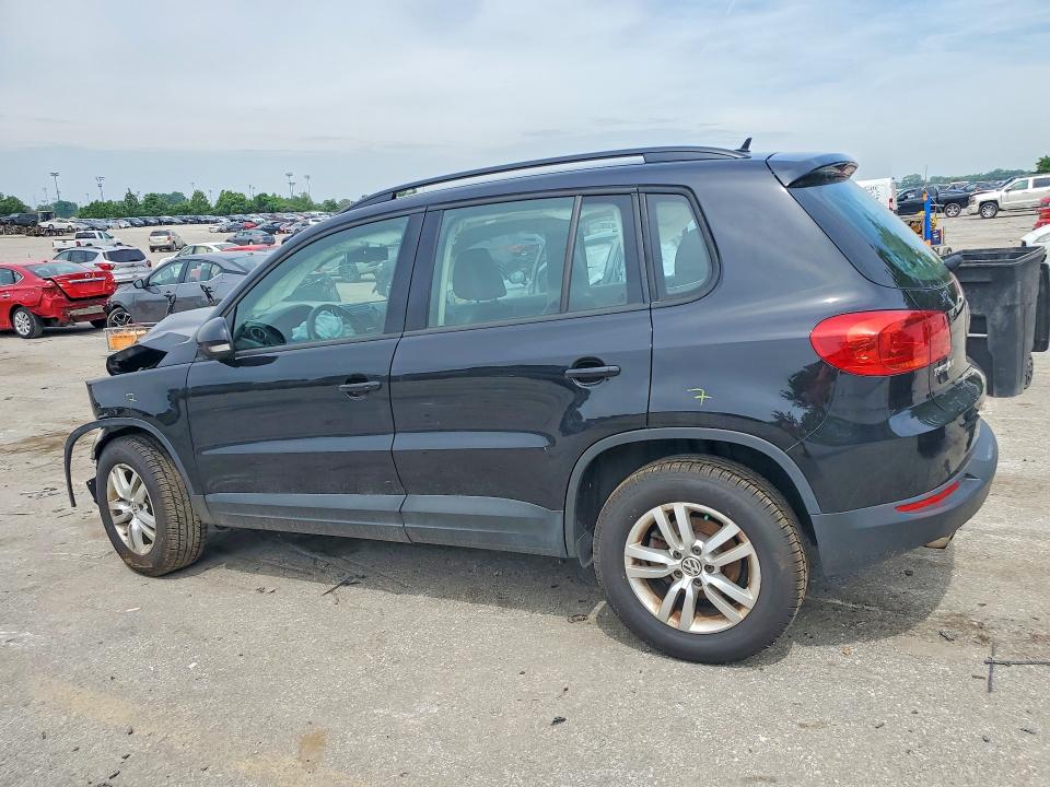 2016 Volkswagen Tiguan მანქანა იყიდება აუქციონზე, vin: WVGBV7AX4GW065743, აუქციონის ნომერი: 54708116