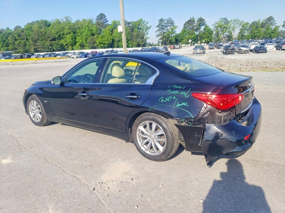 2017 Infiniti Q50 მანქანა იყიდება აუქციონზე, vin: JN1EV7AP2HM733699, აუქციონის ნომერი: 51669536