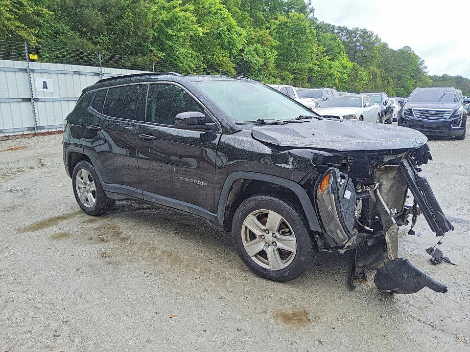 Aukcja sprzedaży 2022 Jeep Compass, vin: 3C4NJDBB8NT208209, numer aukcji: 52194406