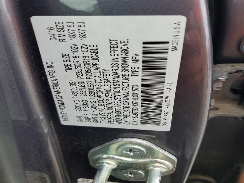 Aukcja sprzedaży 2017 Acura Rdx, vin: 5J8TB3H37HL001570, numer aukcji: 54707326
