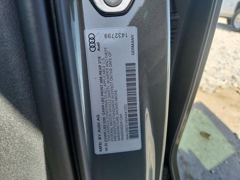 54956096 :رقم المزاد ، WAU2BCFU8SN041333 vin ، 2025 Audi A5 مزاد بيع
