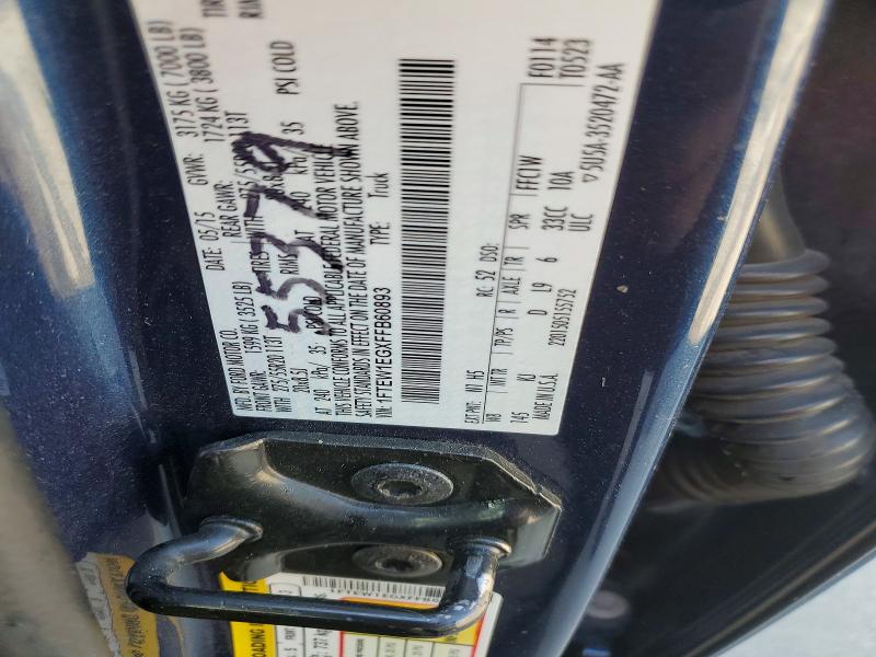 Aukcja sprzedaży 2015 Ford F150, vin: 1FTEW1EGXFFB60893, numer aukcji: 54972826