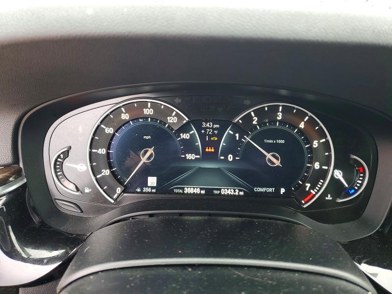 55205126 :رقم المزاد ، WBAJA7C54KWW20235 vin ، 2019 Bmw 530 مزاد بيع