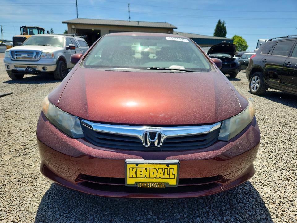 Продаж на аукціоні авто 2012 Honda Civic, vin: 19XFB2F51CE322824, номер лоту: 52759836