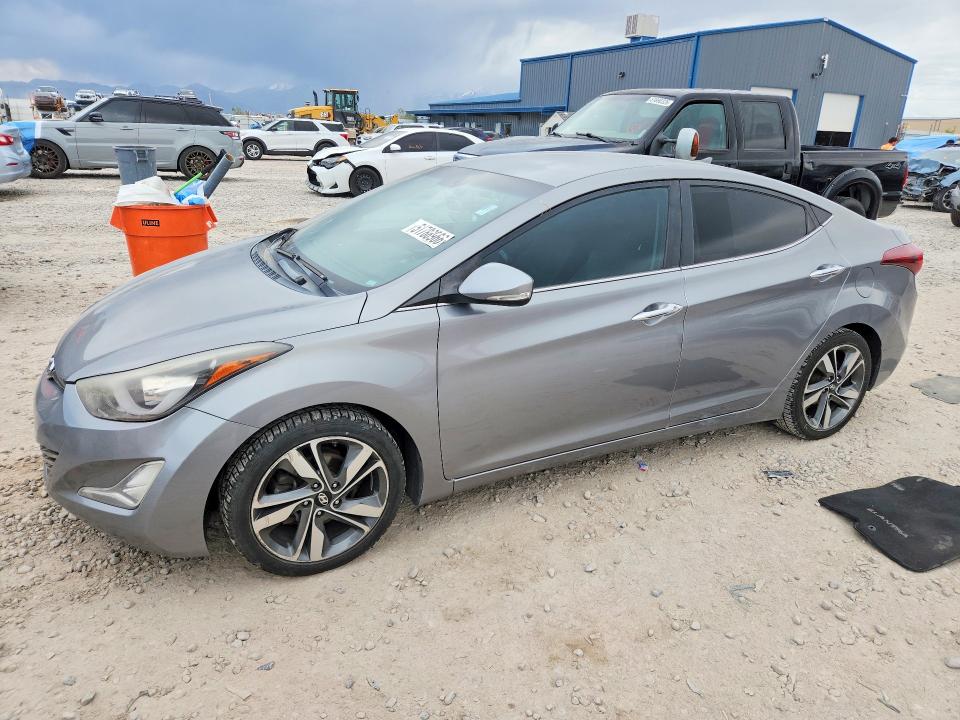 51788966 :رقم المزاد ، KMHDH4AEXFU384166 vin ، 2015 Hyundai Elantra مزاد بيع