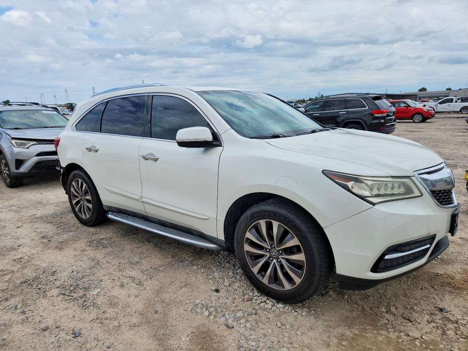2014 Acura Mdx მანქანა იყიდება აუქციონზე, vin: 5FRYD3H49EB014812, აუქციონის ნომერი: 53239836