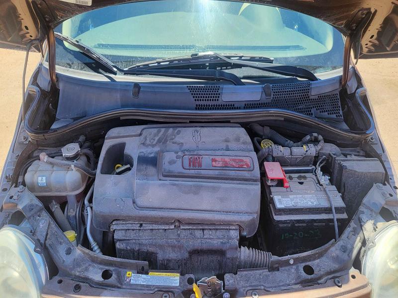 54906426 :رقم المزاد ، 3C3CFFER7CT119035 vin ، 2012 Fiat 500 مزاد بيع