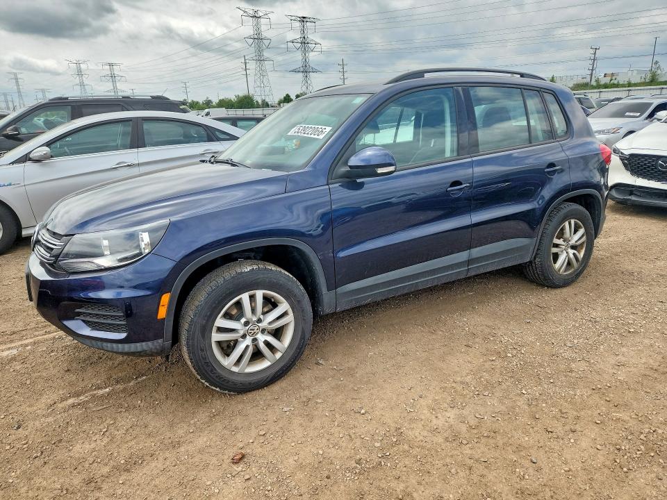 Aukcja sprzedaży 2016 Volkswagen Tiguan, vin: WVGAV7AX5GW514505, numer aukcji: 53922066