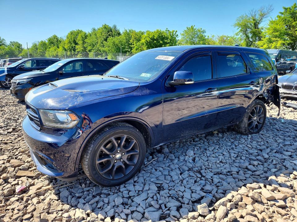 54981866 :رقم المزاد ، 1C4SDJCT9HC838403 vin ، 2017 Dodge Durango مزاد بيع