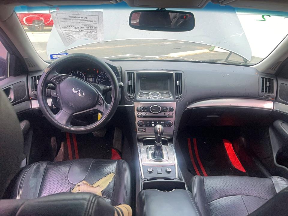 Aukcja sprzedaży 2011 Infiniti G25 Sedan, vin: JN1DV6AR8BM650020, numer aukcji: 52936076