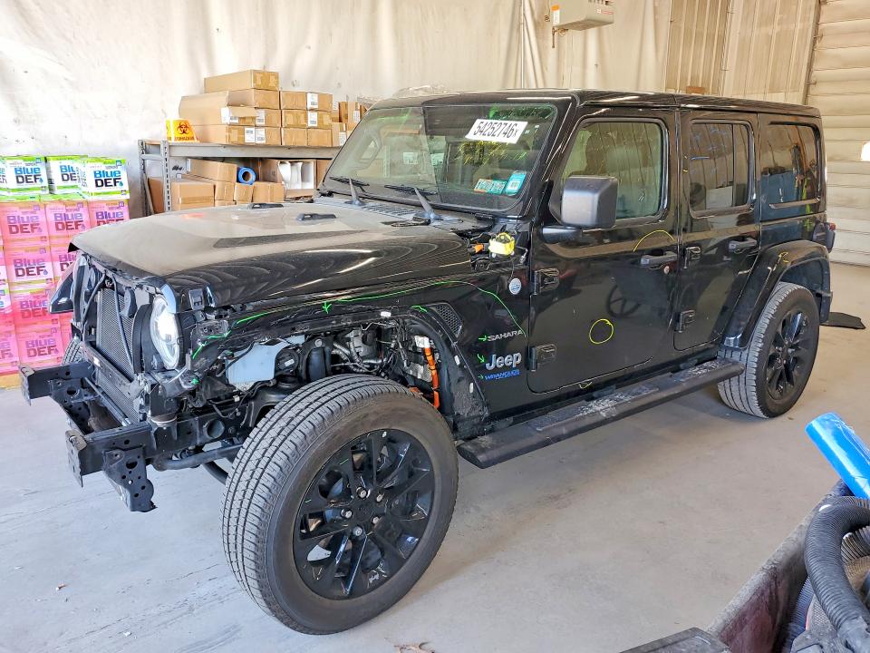 Продажа на аукционе авто 2021 Jeep Wrangler Unlimited, vin: 1C4JJXP64MW858353, номер лота: 54252746