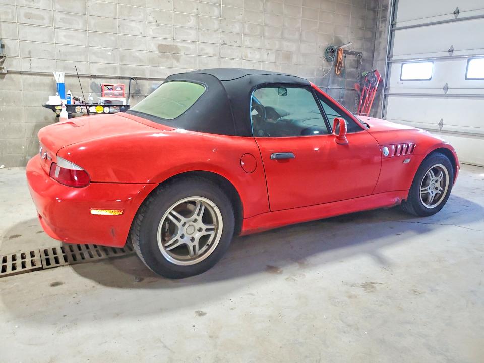 2001 Bmw Z3 მანქანა იყიდება აუქციონზე, vin: WBACN33401LM00720, აუქციონის ნომერი: 55147646