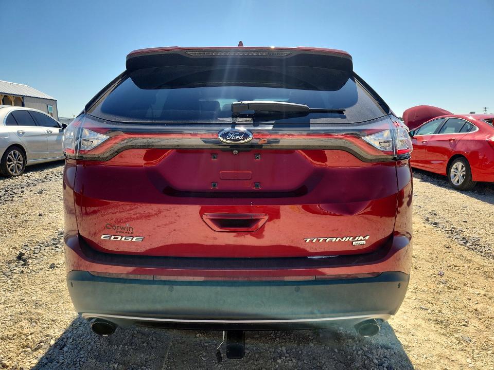 52585146 :رقم المزاد ، 2FMPK4K88GBB11158 vin ، 2016 Ford Edge مزاد بيع