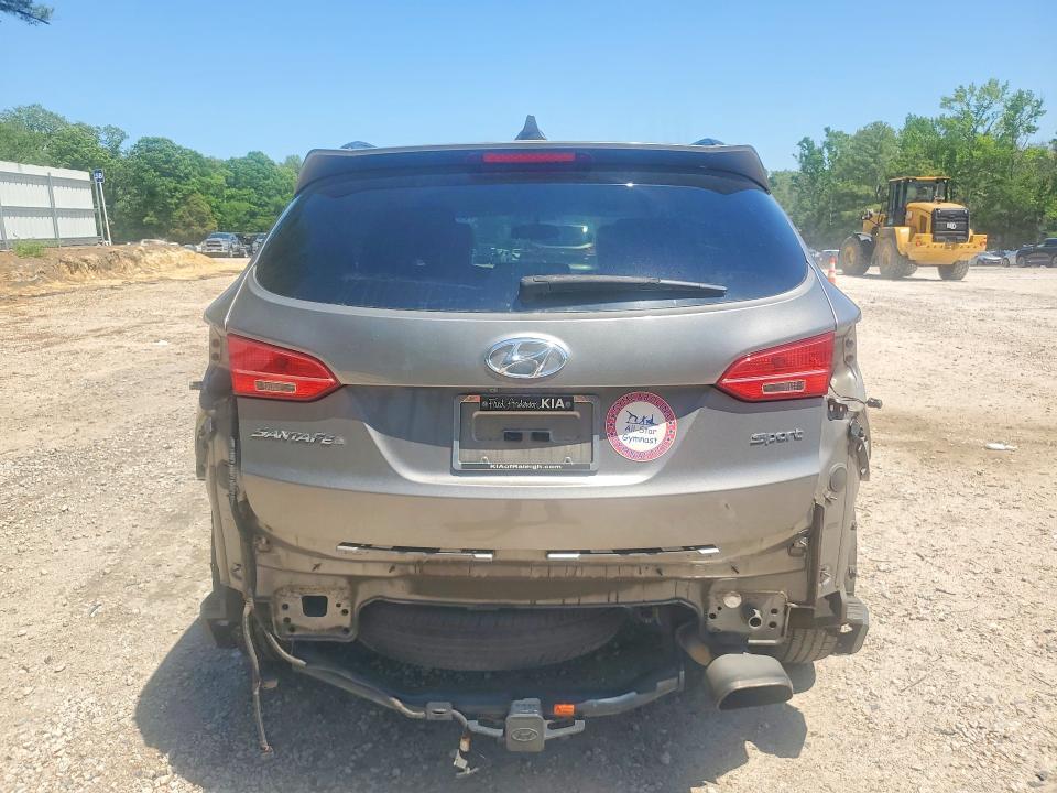 52181796 :رقم المزاد ، 5XYZU3LB5FG254963 vin ، 2015 Hyundai Santa Fe Sport مزاد بيع