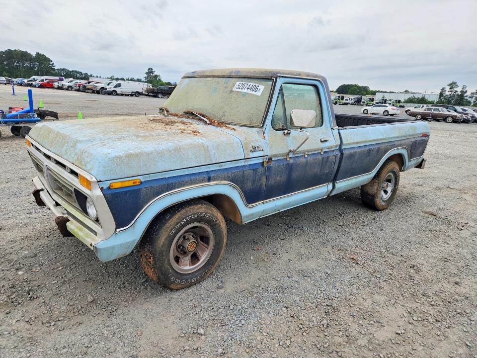 52074406 :رقم المزاد ، F15JNY31801 vin ، 1977 Ford F150 مزاد بيع