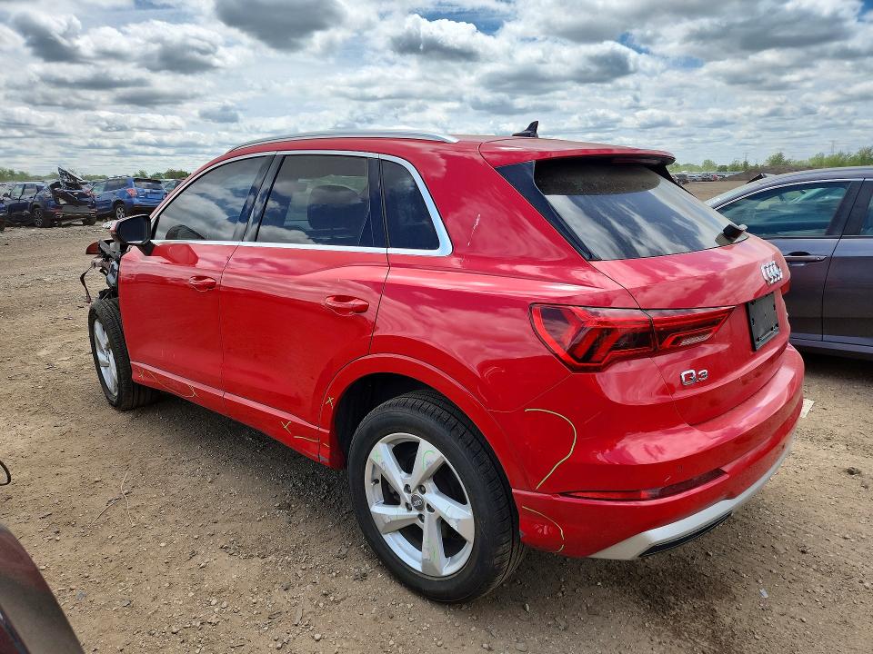 54119006 :رقم المزاد ، WA1AECF33L1103740 vin ، 2020 Audi Q3 مزاد بيع