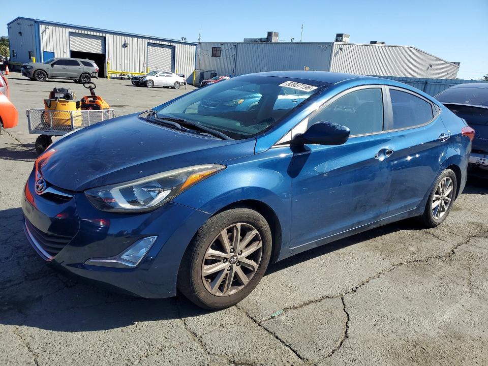 Aukcja sprzedaży 2014 Hyundai Elantra, vin: KMHDH4AE7EU139341, numer aukcji: 53937196