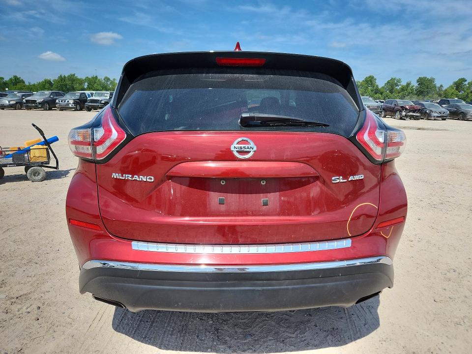 2017 Nissan Murano მანქანა იყიდება აუქციონზე, vin: 5N1AZ2MHXHN187554, აუქციონის ნომერი: 53722636