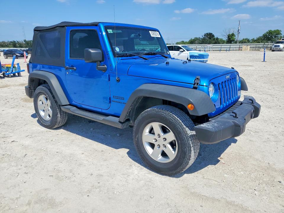 Aukcja sprzedaży 2016 Jeep Wrangler, vin: 1C4AJWAG6GL289295, numer aukcji: 53652016