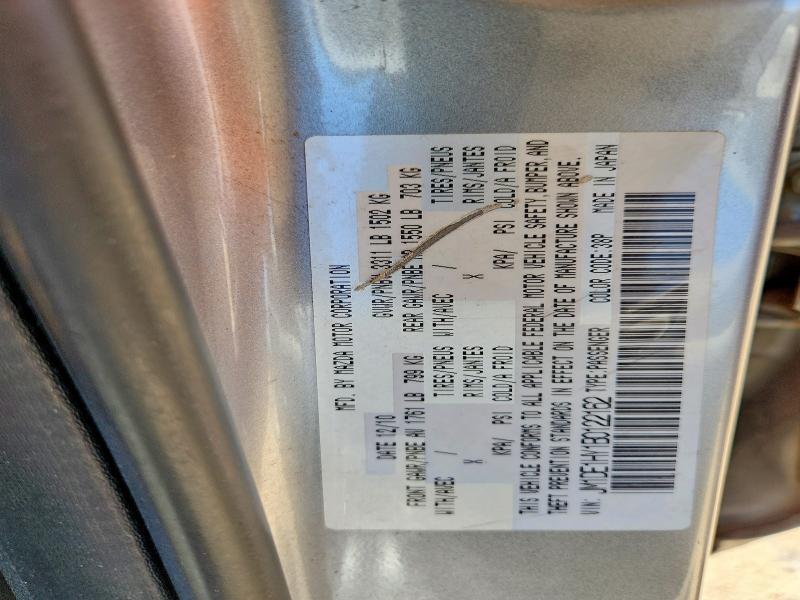 Aukcja sprzedaży 2011 Mazda Mazda2, vin: JM1DE1HY1B0122162, numer aukcji: 51899036