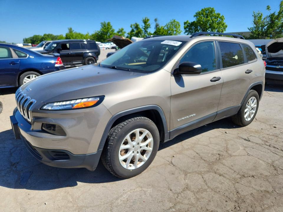 Продаж на аукціоні авто 2016 Jeep Cherokee, vin: 1C4PJMAS4GW240551, номер лоту: 53022146