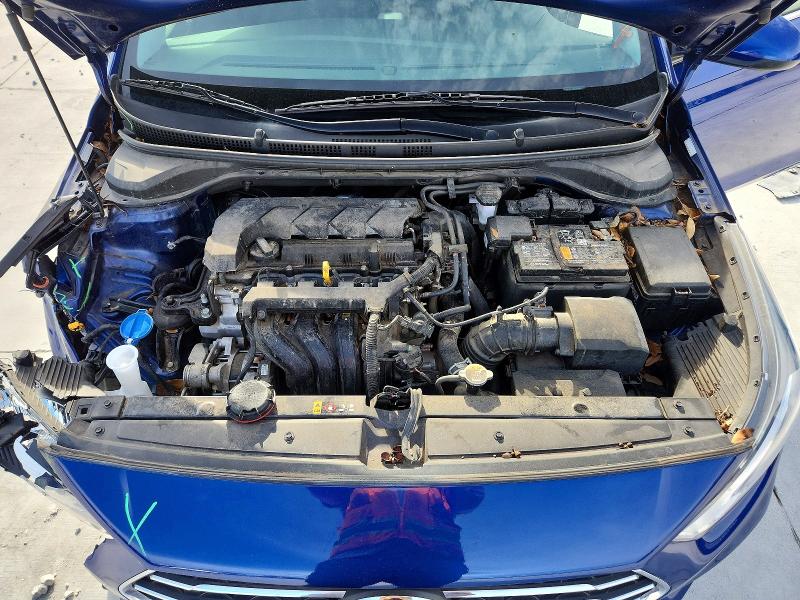 2022 Hyundai Accent მანქანა იყიდება აუქციონზე, vin: 3KPC24A68NE187844, აუქციონის ნომერი: 55429536