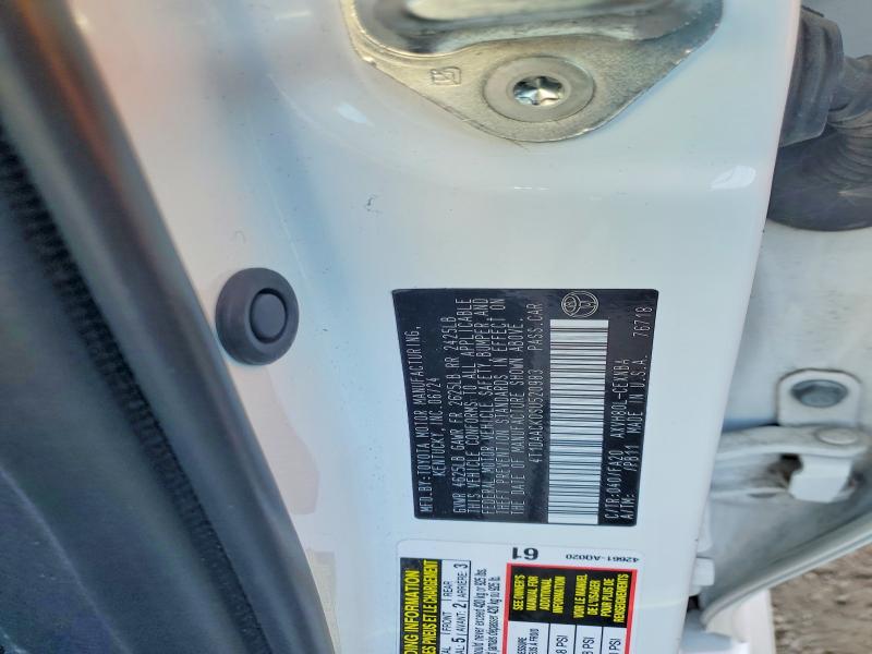 52303366 :رقم المزاد ، 4T1DAACK0SU520983 vin ، 2025 Toyota Camry مزاد بيع