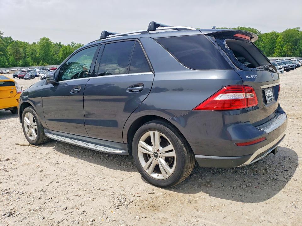 54591716 :رقم المزاد ، 4JGDA2EB6CA016167 vin ، 2012 Mercedes-benz Ml مزاد بيع