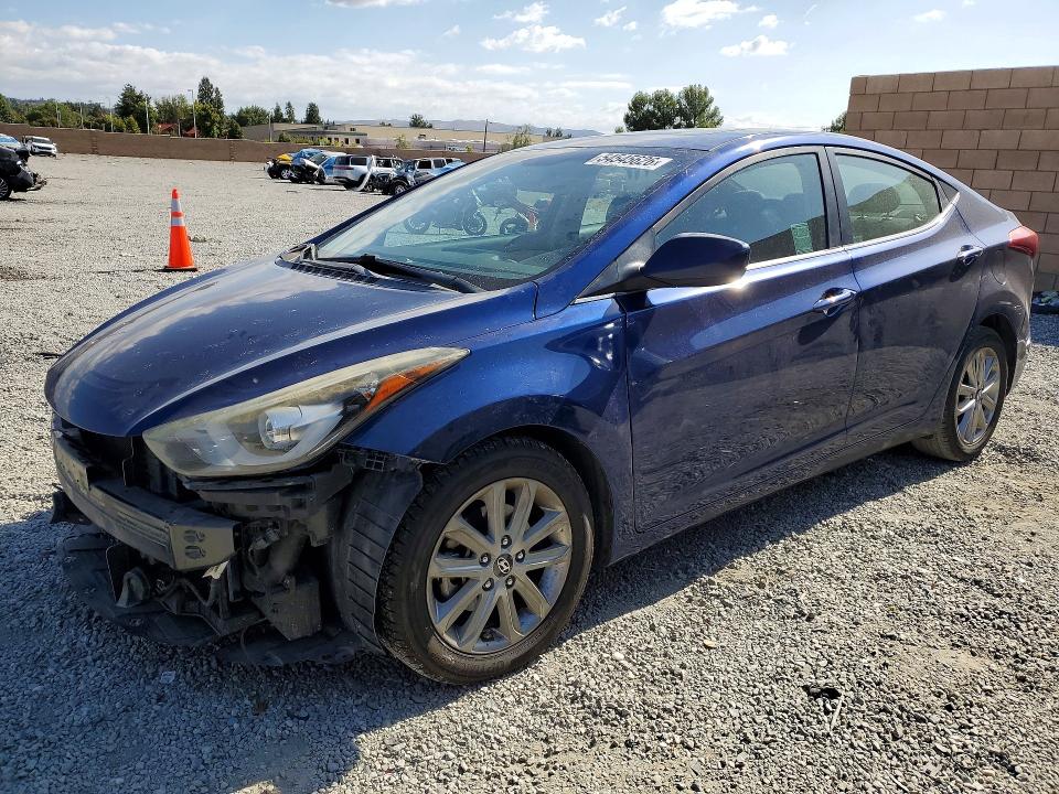 Продаж на аукціоні авто 2015 Hyundai Elantra, vin: 5NPDH4AEXFH591607, номер лоту: 54545626