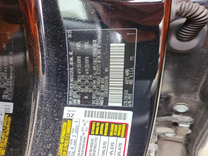 Продаж на аукціоні авто 2025 Toyota Grand Highlander Hybrid, vin: 5TDACAB56SS044188, номер лоту: 53211906