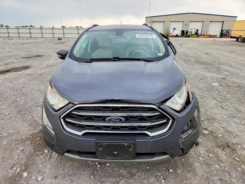 Aukcja sprzedaży 2019 Ford Ecosport, vin: MAJ6S3KL5KC298629, numer aukcji: 52252216