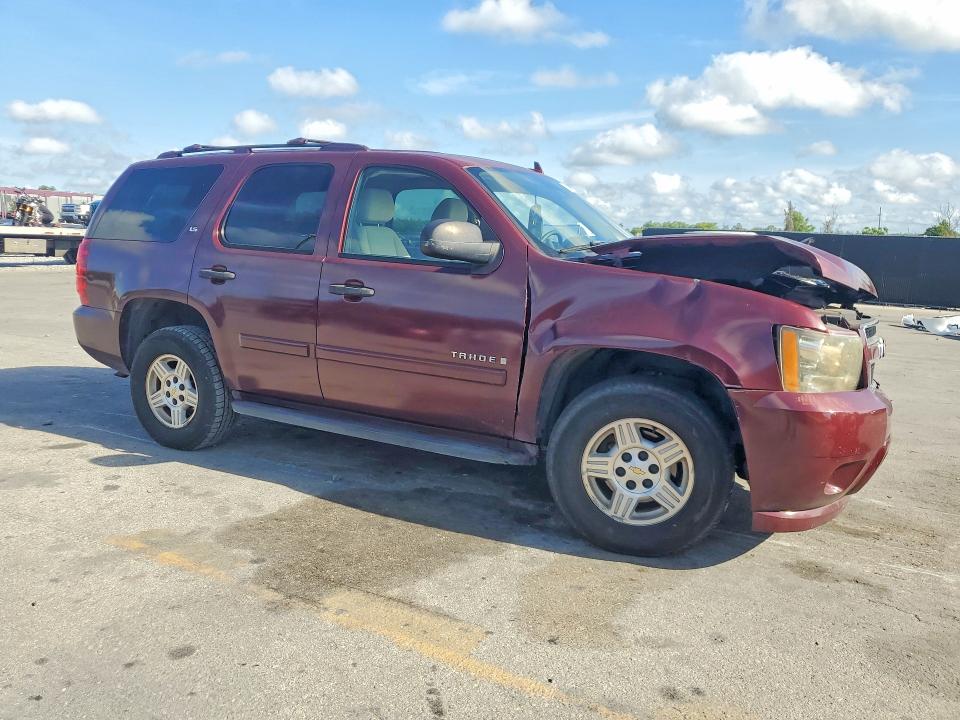 2008 Chevrolet Tahoe მანქანა იყიდება აუქციონზე, vin: 1GNFC13C78R124729, აუქციონის ნომერი: 53923766