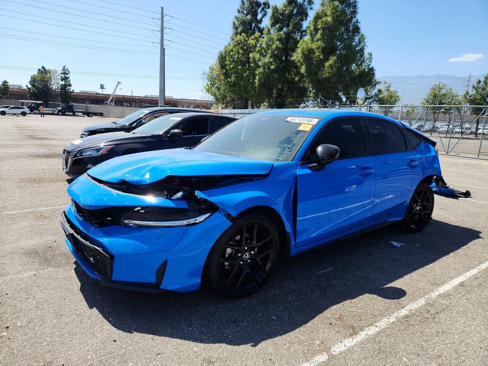2025 Honda Civic მანქანა იყიდება აუქციონზე, vin: 19XFL4H86SE005393, აუქციონის ნომერი: 54712246