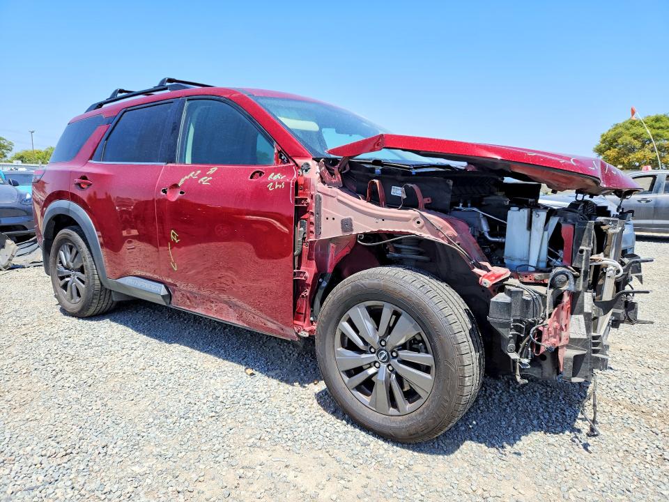 Продажа на аукционе авто 2022 Nissan Pathfinder, vin: 5N1DR3BA9NC249543, номер лота: 53607236