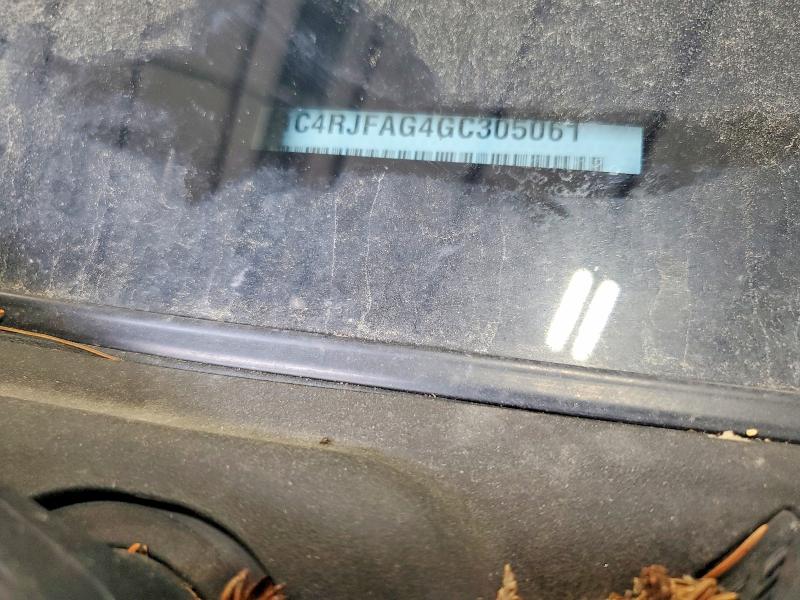 Продаж на аукціоні авто 2016 Jeep Grand Cherokee, vin: 1C4RJFAG4GC305061, номер лоту: 54955196