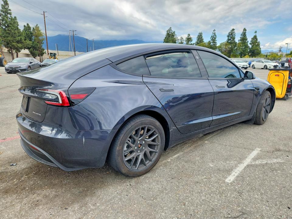 2024 Tesla Model 3 მანქანა იყიდება აუქციონზე, vin: 5YJ3E1EB5RF799996, აუქციონის ნომერი: 52483796