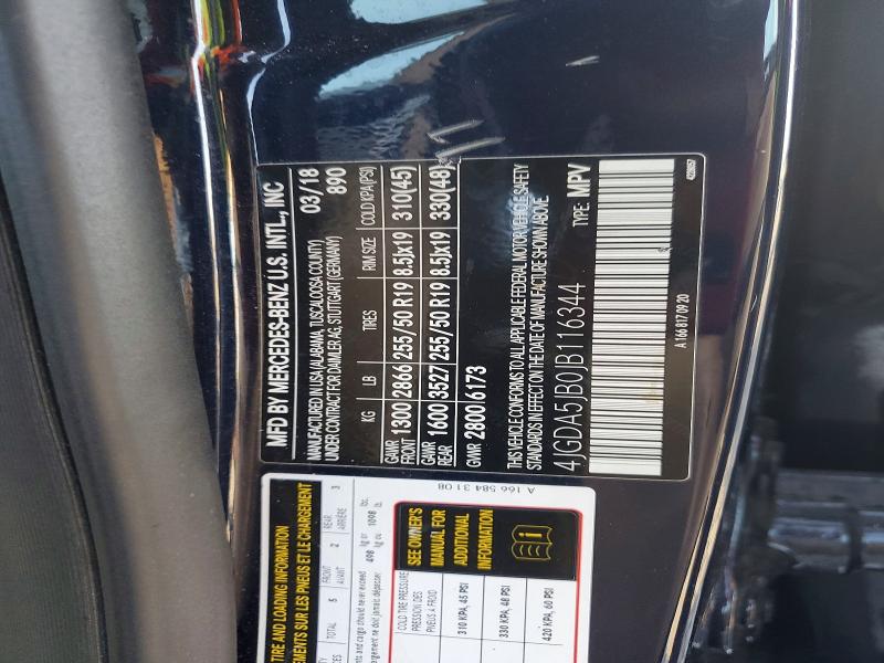 Продаж на аукціоні авто 2018 Mercedes-benz Gle, vin: 4JGDA5JB0JB116344, номер лоту: 54720856