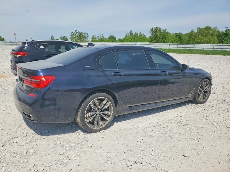 Aukcja sprzedaży 2018 Bmw M760, vin: WBA7H6C55JG614713, numer aukcji: 53839376