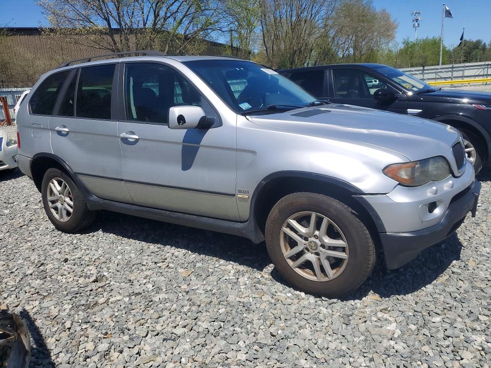 2004 Bmw X5 მანქანა იყიდება აუქციონზე, vin: 5UXFA13524LU40048, აუქციონის ნომერი: 51689256