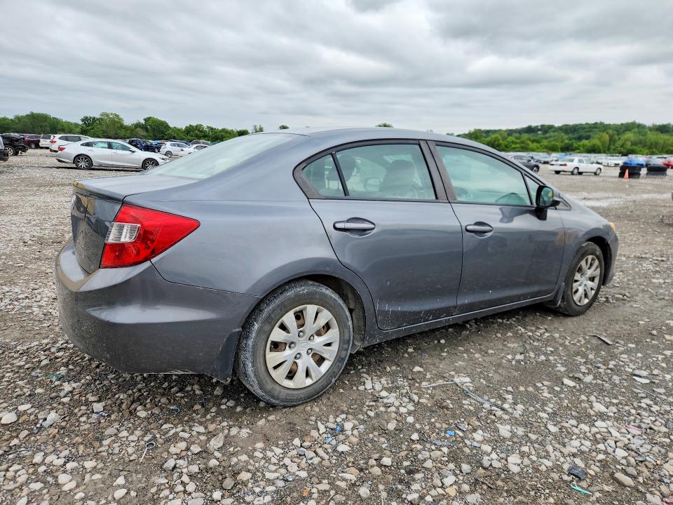 2012 Honda Civic მანქანა იყიდება აუქციონზე, vin: 19XFB2F53CE090310, აუქციონის ნომერი: 52458976