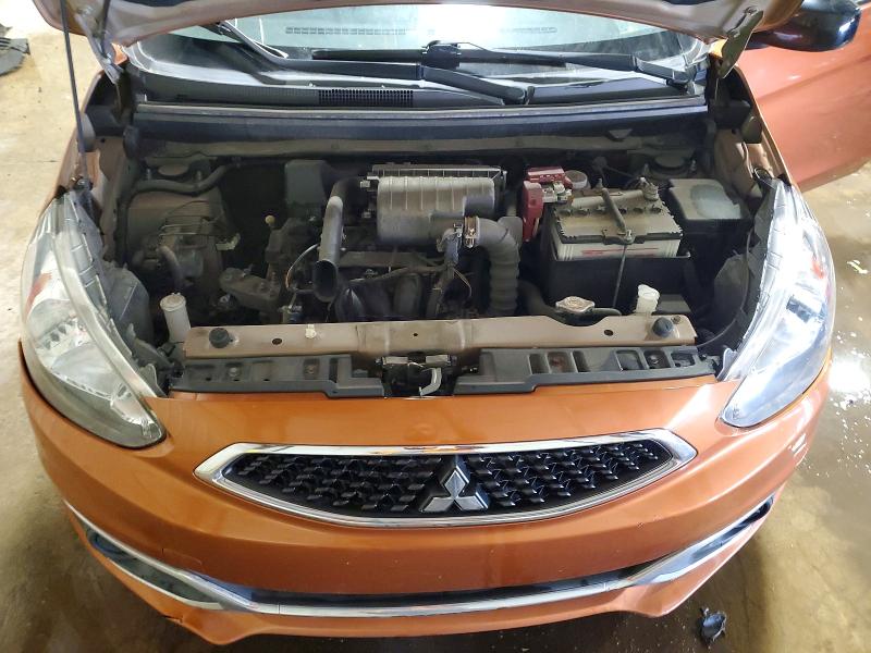 2019 Mitsubishi Mirage მანქანა იყიდება აუქციონზე, vin: ML32A5HJ5KH015939, აუქციონის ნომერი: 53978496