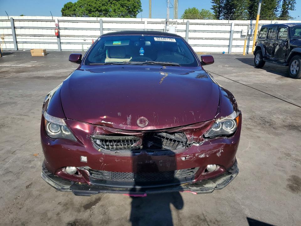 52440176 :رقم المزاد ، WBAEK13577CN83010 vin ، 2007 Bmw 650 مزاد بيع
