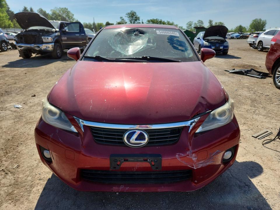 2012 Lexus Ct მანქანა იყიდება აუქციონზე, vin: JTHKD5BH2C2082480, აუქციონის ნომერი: 54866346