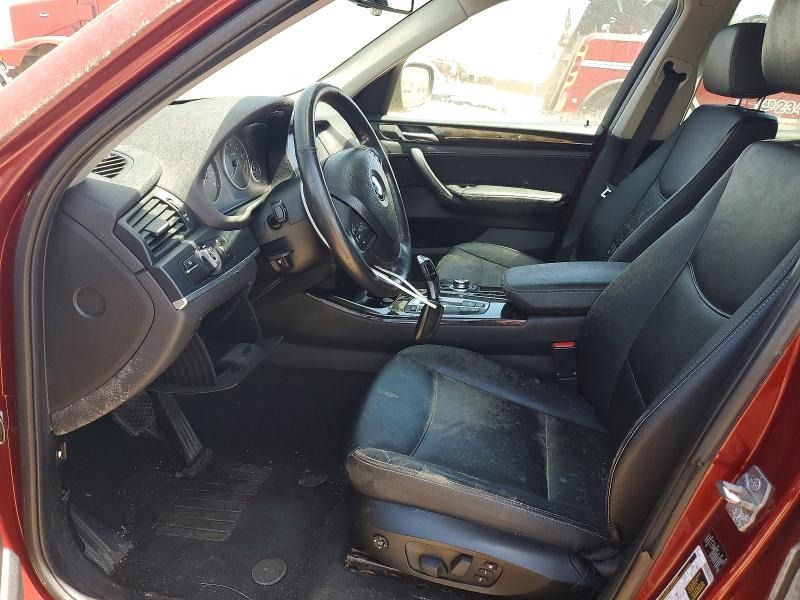 2013 Bmw X3 მანქანა იყიდება აუქციონზე, vin: 5UXWX9C58D0D01415, აუქციონის ნომერი: 55039096