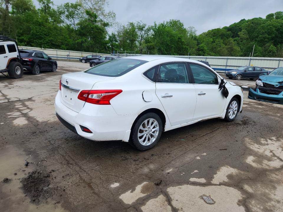 54316826 :رقم المزاد ، 3N1AB7AP6KY441405 vin ، 2019 Nissan Sentra مزاد بيع