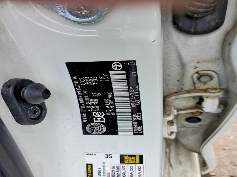 Aukcja sprzedaży 2022 Toyota Corolla, vin: 5YFB4MBE2NP124023, numer aukcji: 51963416