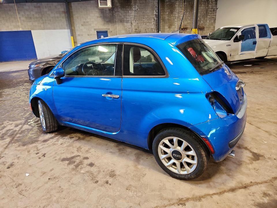 54338926 :رقم المزاد ، 3C3CFFKR0GT164134 vin ، 2016 Fiat 500 مزاد بيع
